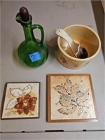 Oil Container / Trivets / Bowl