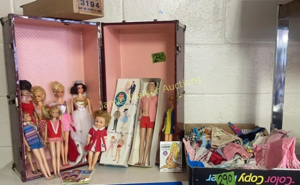 Barbie Dolls, Skipper Dolls, Kendall In Original