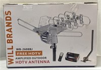 (R) Will Brands Amplified Outdoor HDTV Antenna.