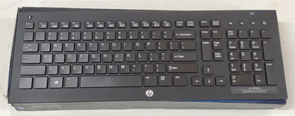 (R) HP Wireless Elite V2 Keyboard (17" x 6")