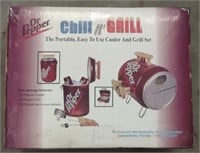 (R) Dr. Pepper Chill n Grill Cooler/Grill Set