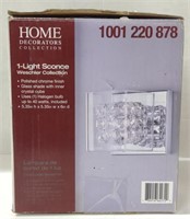 (R) Home Decorators 1 Light Sconce from Weschler