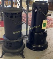 2 Black Painted Perfection Oil Heaters