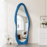 OGCAU Wavy Full Length Mirror  Beige (63x24)