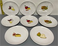 Small Fruit Plates - DesignPac Inc - Set of 8