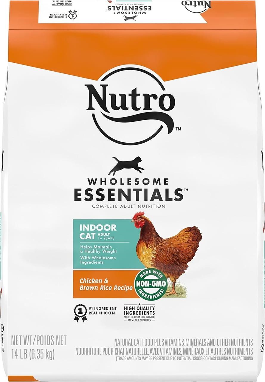 NUTRO Dry Cat Food  Chicken & Rice  14lb