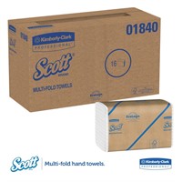 SCOTT Multi-Fold Towels  9-1/5 x 9-2/5  250/Pk
