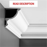 12 pack Orac Decor Crown Moulding 7.5x78in White