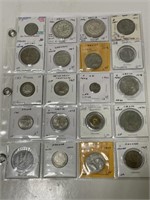 20 World Coins