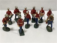 11 " Marching Band " Soldiers: 10 of these were