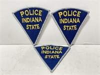 Indiana State Police Patch 4 " (3 patches)