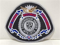 Wisconsin Conservation Warden Patch 5 1/2 "