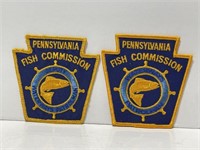 Pennsylvania Fish Commission Patches 4 "