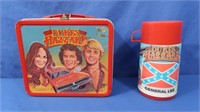 1980 Dukes of Hazzard Lunch Box w/Thermos
