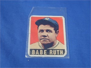 1949 Babe Ruth Baseball Card