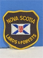 Nova Scotia Lands and Forests shield shaped