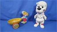 Vintage Creative Mfg Inc Snow Dog, Bunny/Basket