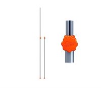 HD Stabilizer Awning - Orange 108 in