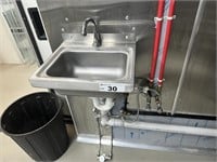 Fitted S/S Hand Basin with Fittings
