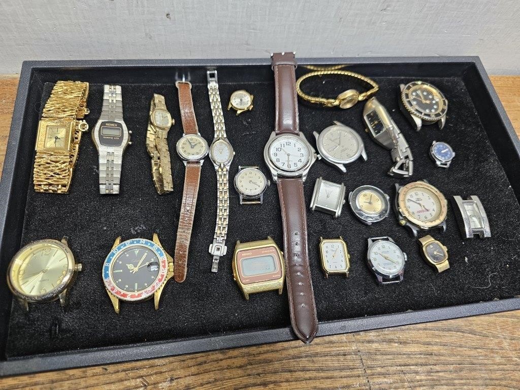 Various Wrist Watches #CS Unknown Status AS IS