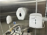 2 Dolphin Hand Dryers, Paper & Soap Dispensers