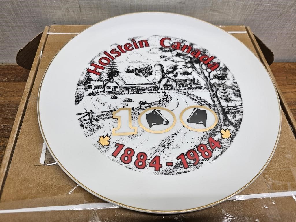 HOLSTEIN Canada 1884-1984 100 Year PLATE