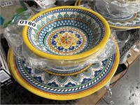 BOWLS AND PLATE SET RETAIL $70