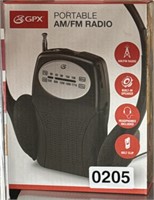 GPX AM/FM RADIO