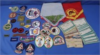 Asst Boy Scout Patches/Badges, Certificates for