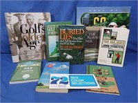 Asst Golfing Books-Golf Courses, Best of Golf,