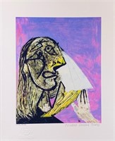 Picasso CRYING WOMAN Estate Signed Limited Edition