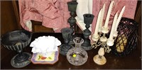 Candle Holders, Bowls, etc