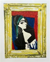Picasso PORTRAIT DE JACQUELINE 1980 LTD EDT