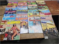 30 Vintage Magazines Easy Rider + Hawgs + Iron