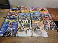 23 Vintage BIKER Magazines
