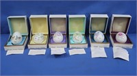 Noritake Easter Eggs 1975-76-78-83-84-86 in boxes