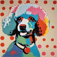 Poodle Limited Edition Hand Signed Artist Proof