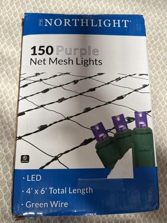 NET MESH LIGHTS RETAIL $40