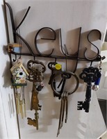 Key Holder w/ Vintage Keys