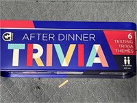 AFTER DINNER TRIVIA GAME RETAIL $20