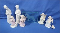 Porcelain Dolls (made in Italy), Russ Figurine,