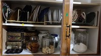 Plates, Jars, Cast Iron Mould, etc