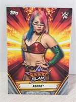 2019 Topps WWE #'d/25 Asuka Summer Slam Card