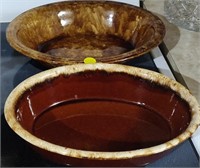 2 Oven Proof Casserole Dishes