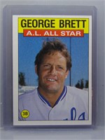 George Brett 1986 Topps All Star