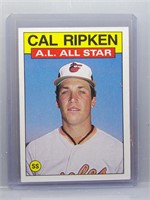 Cal Ripken 1986 Topps All Star