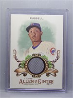 Addison Russell 2017 Allen Ginter Game Used Jersey
