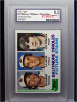 Cal Ripken Jr 1982 Topps Graded 8.5