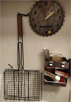 Plant Seeds, Master Craft Blade Clock, Fire Grille