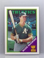 Mark McGwire 1988 Topps Rookie Cup